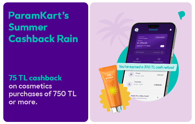 10% Cash Back on Cosmetics Spending for ParamKart Holders