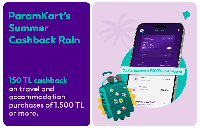 10% Cash Back on Travel Spending for ParamKart Holders