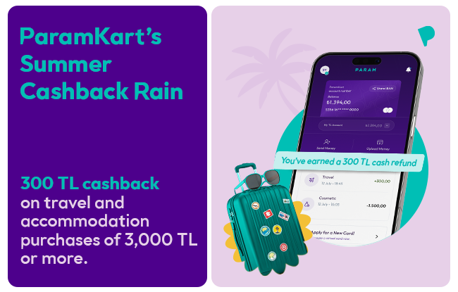 10% Cash Back on Travel Spending for ParamKart Holders