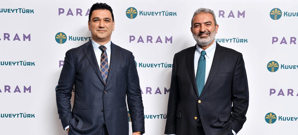 Kuveyt Türk ile Param iş birliğine gitti Katılım finans kuruluşlarından Kuveyt Türk ile finansal teknoloji şirketlerinden Param arasında iş birliği anlaşması imzalandı.