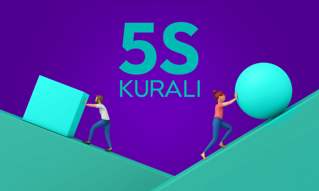 İş Verimliliğinde 5S Kuralı İş Verimliliğini Artırmak için 5S Kuralı: Düzen ve Disiplinle Başarı