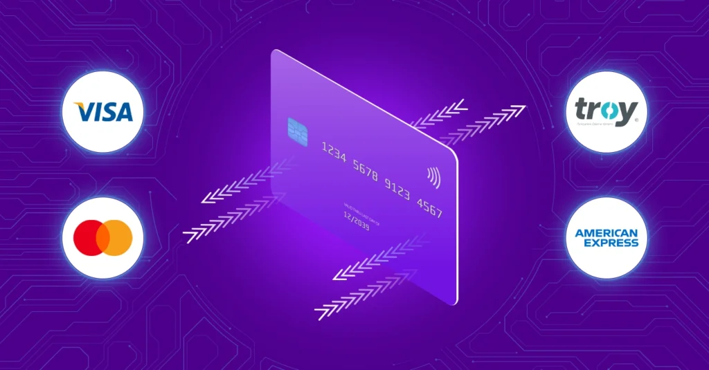 Kart Şemaları: Ödemelerin Arkasındaki Teknoloji Visa, Mastercard ve Troy gibi majör kart şemalarının ödeme ekosistemindeki çalışma prensibi