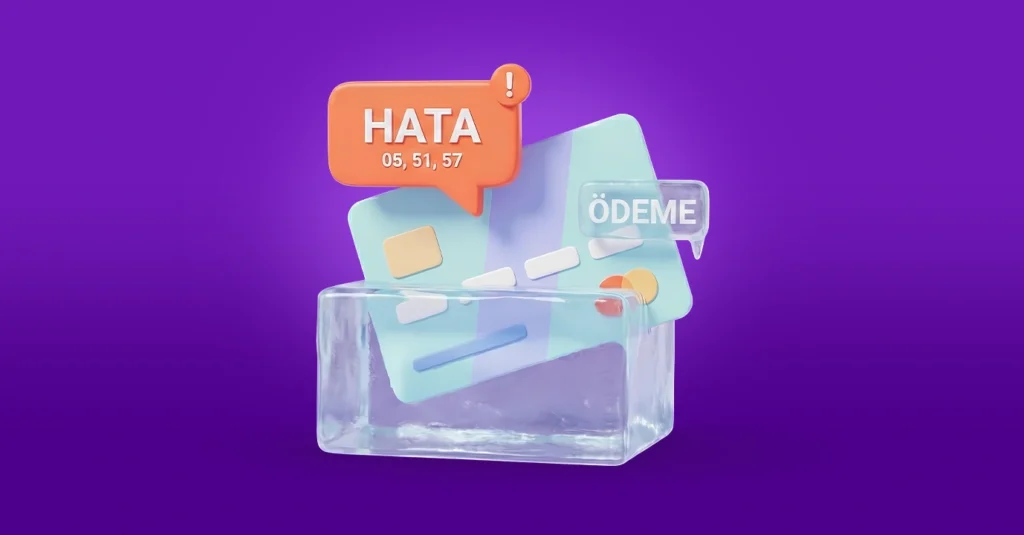 Bankanız işlemi onaylamadı hatası neden olur? 05, 51, 57 gibi sanal POS hata kodlarının anlamları ve reddedilen ödemeleri kurtarma rehberi.